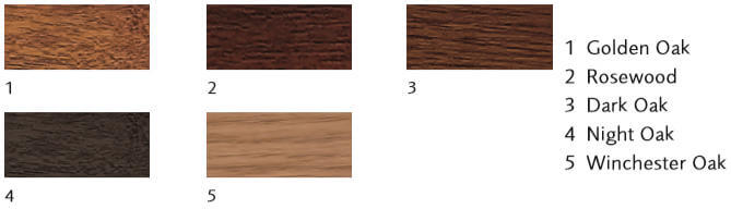 wood effect garage door colours