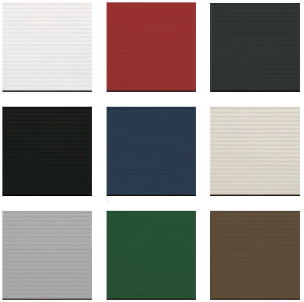 roller door colours